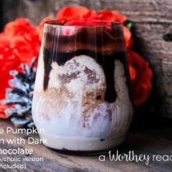 Apple Pumpkin Cream with Dark Chocolate