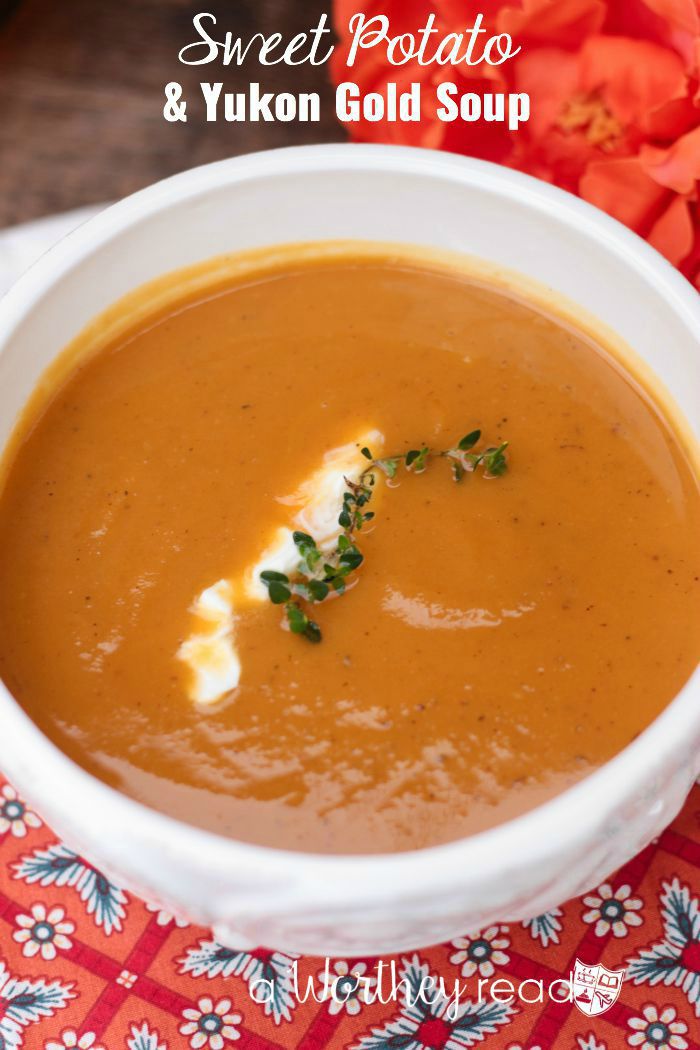 Sweet Potato & Yukon Gold Soup