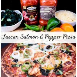 Tuscan Salmon & Pepper Pizza