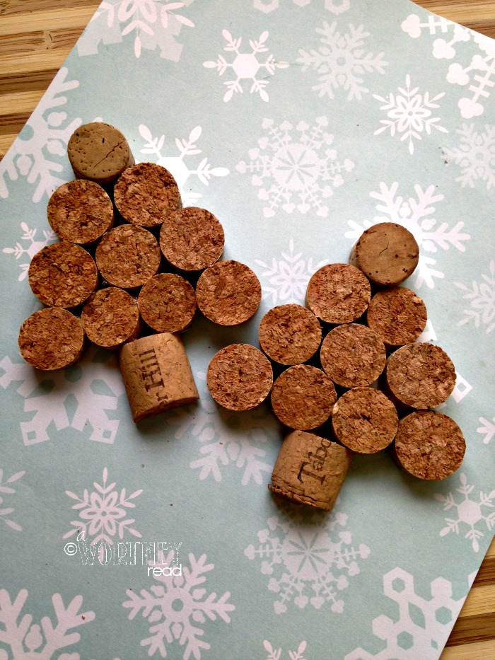 Easy DIY ideas to do with Wine Corks - Wine Cork Christmas Tree Ornaments