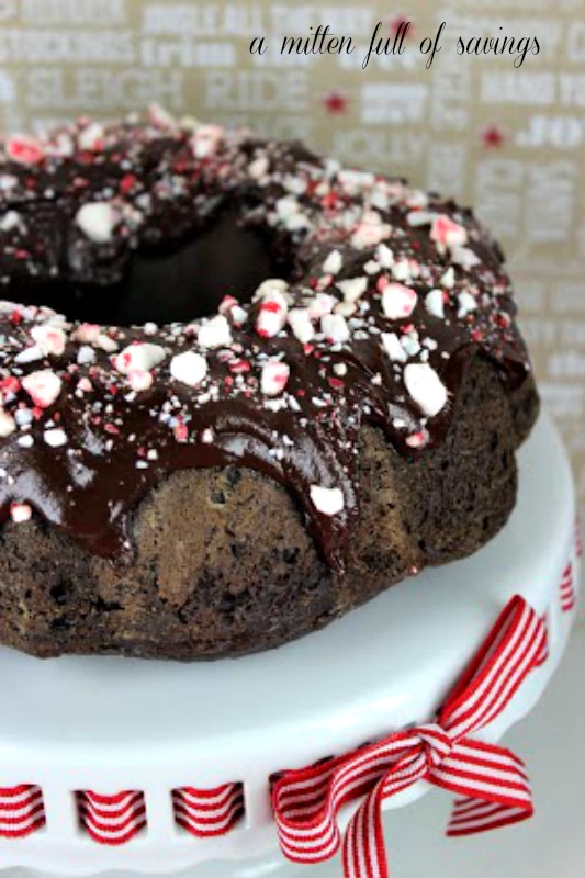 Chocolate Peppermint Bundt Cake recipe