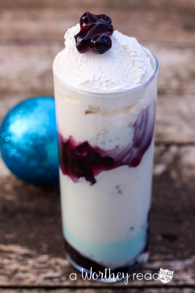 Chunky Monkey Blueberry Cocktail Shake