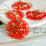 Edible Red Chocolate Candy Ornaments