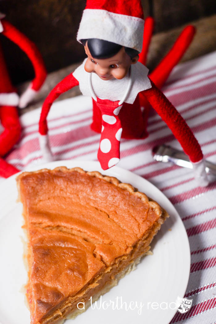 Elf on the Shelf Idea The Last Piece of Sweet Potato Pie