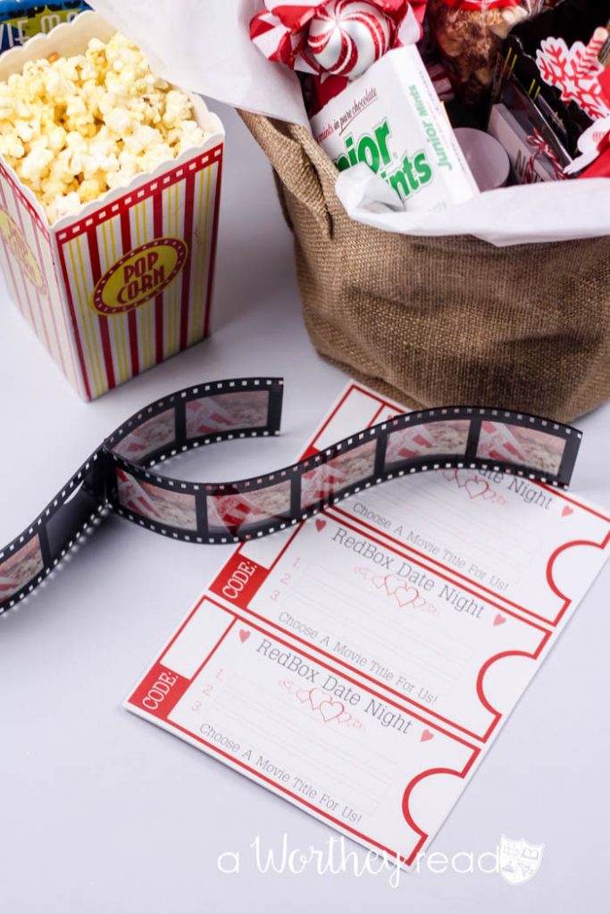 Date Night Movie Gift Basket Idea