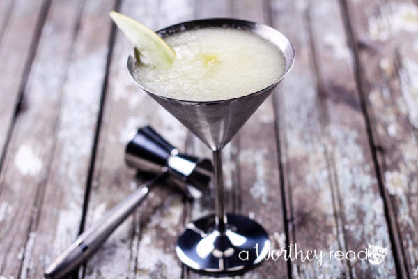 Iced Sweet Melon Martini