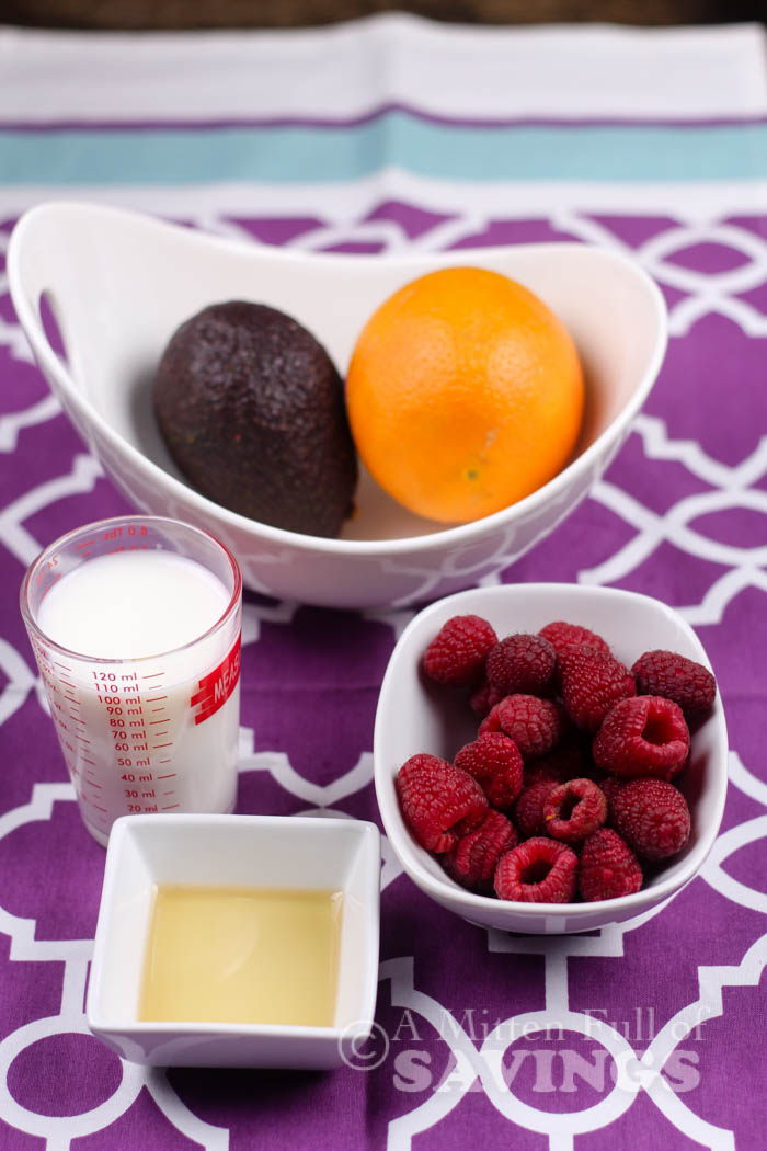 Raspberry & Avocado Smoothie
