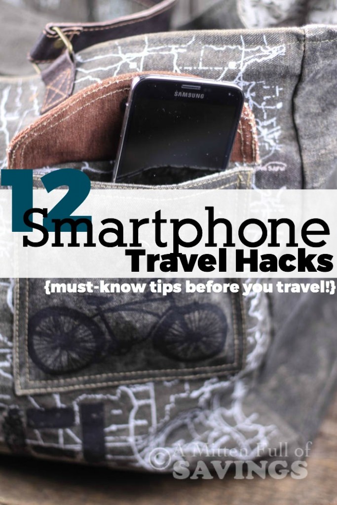 Your smarphone is so much more than just a phone! If you love to travel and want the best travel tips using your phone, be sure to read 12 Smartphone Travel Hacks you need to use! 