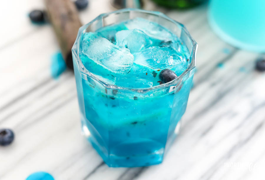 Blue Whiskey Cocktail Cocktail