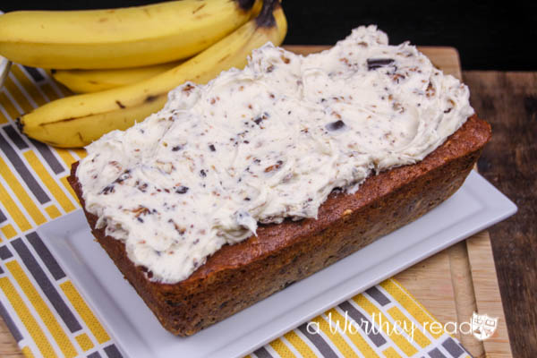 Banana Bread with Samoas Cookie Buttercream
