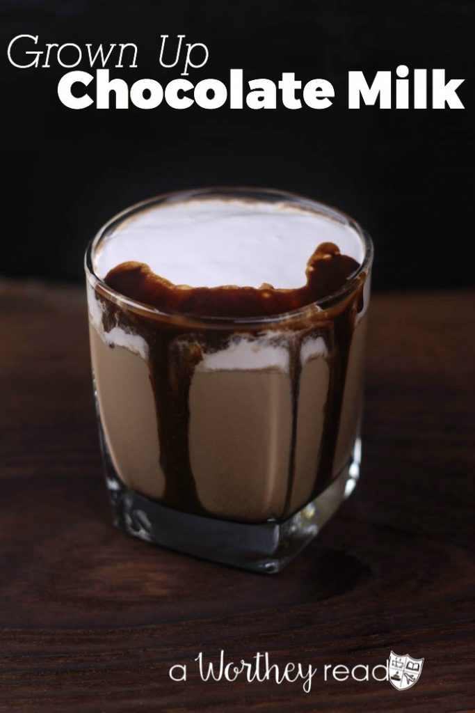 Miss drinking chocolate milk? Well, this cocktail is just for the adults! Grab your cookies and sit back and sip on a Grown Up Chocolate Milk