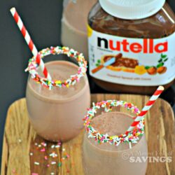 How To Make Nutella Milkshakes