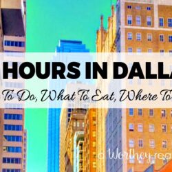 Planning a weekend getaway to Dallas? Want to know how much fun you can have in Dallas in only 48 or 72 hours? I'm here to show you much how fun you can do in Dallas in just a short amount of time!