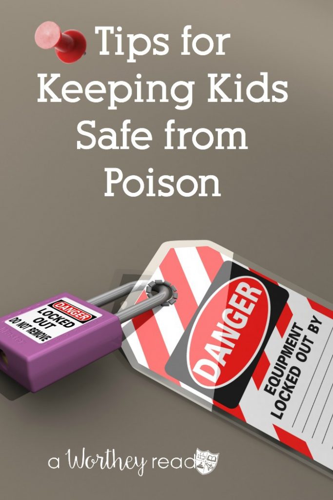 It's important as Parents we learn how to keep our kids safe. Here's a few tips on how to keep your kids away from poison!