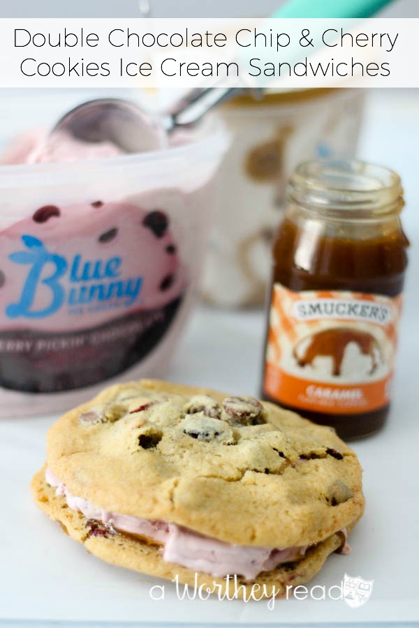 With our best chocolate cookie recipe, you can have a cool summer cold treat with our Double Chocolate Chip & Cherry Cookies Ice Cream Sandwiches