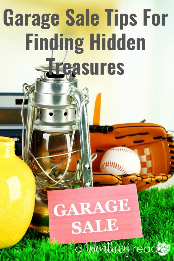 It's Garage Sale season. Before you head out to your weekend garage saling, be sure you read the best garage sale tips on how to find the hidden treasures. Garage Sale Tips For Finding Hidden Treasures