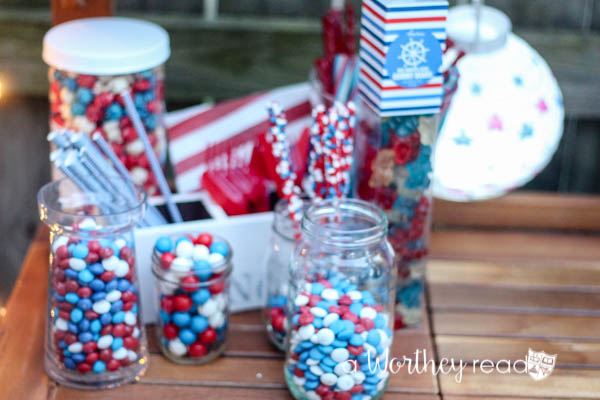 M&M'S Red, White, and Blue Party Favors