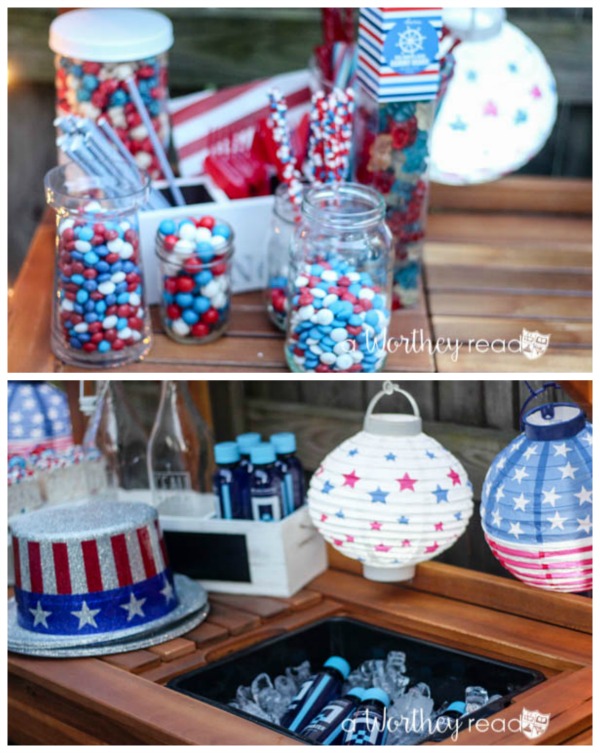 Red, White & Blue Outdoor Party Theme1