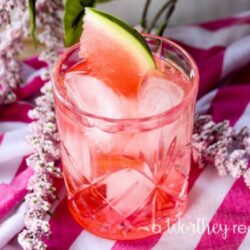 Here's a perfect summer cocktail, combining Watermelon and Wine into a pretty pink cocktail. Try our Watermelon & Pinot Grigio Pucker. This easy cocktail idea uses just a few ingredients and simple syrup!