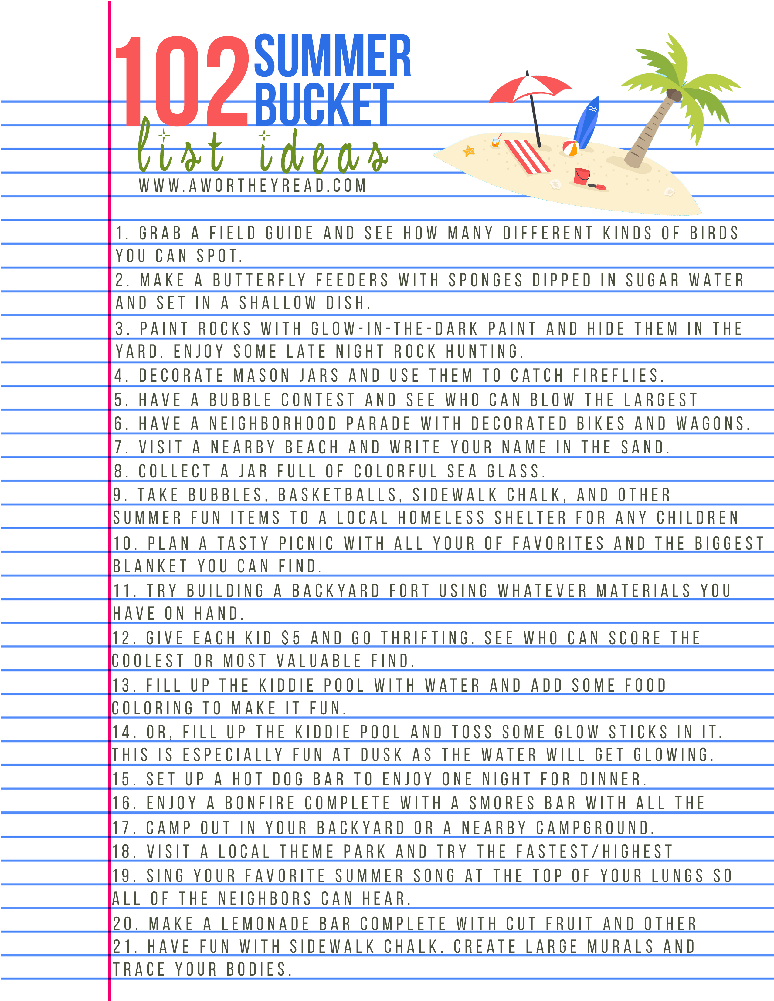 102 summer ideas page 1