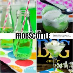 How to make Frobscottle from the BFG movie - Three different Frobscottle recipe ideas (including an adult version)