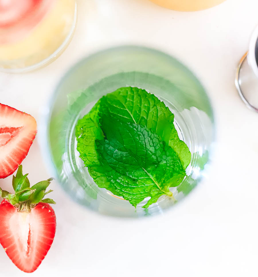 What is a strawberry mint mojito?