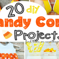 20 DIY Candy Corn Projects to try this Fall. Easy craft ideas for kids! 20 DIY Candy Corn Projects