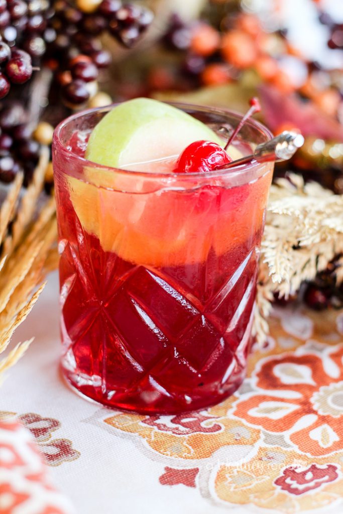 Hard Cherry Cider Cocktail