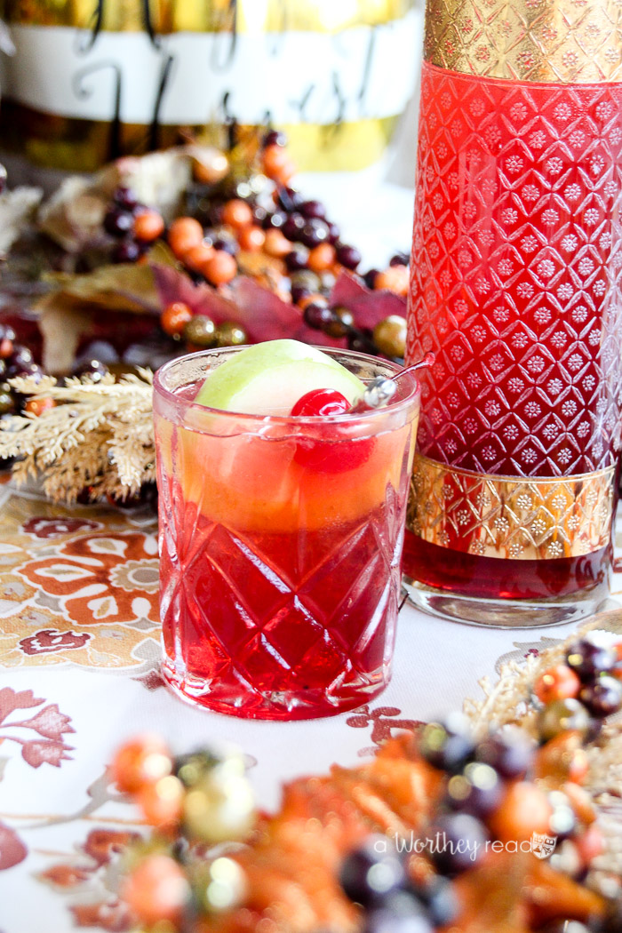 Hard Cherry Cider Cocktail