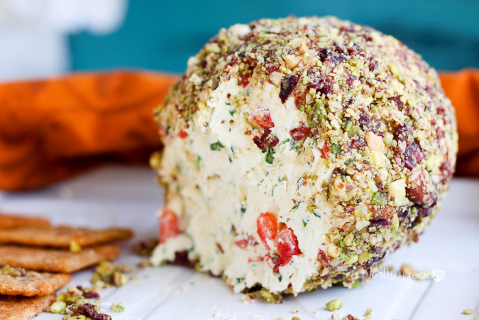 This holiday season make the perfect cheese ball with our Holiday Savory Cheese Ball recipe. This easy cheeseball will be a great hit at your holiday party or appetizer for game day.