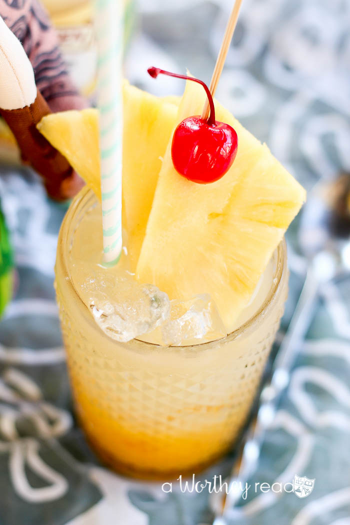 Moana Rum Pineapple Punch Cocktail
