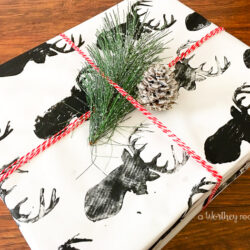 Do you love to try new do-it-yourself ideas for Christmas? How about making your own wrapping paper? Our DIY Reindeer Wrapping Paper is an easy Christmas DIY project, plus, it's creative and different! Click through to get the supply list and instructions!