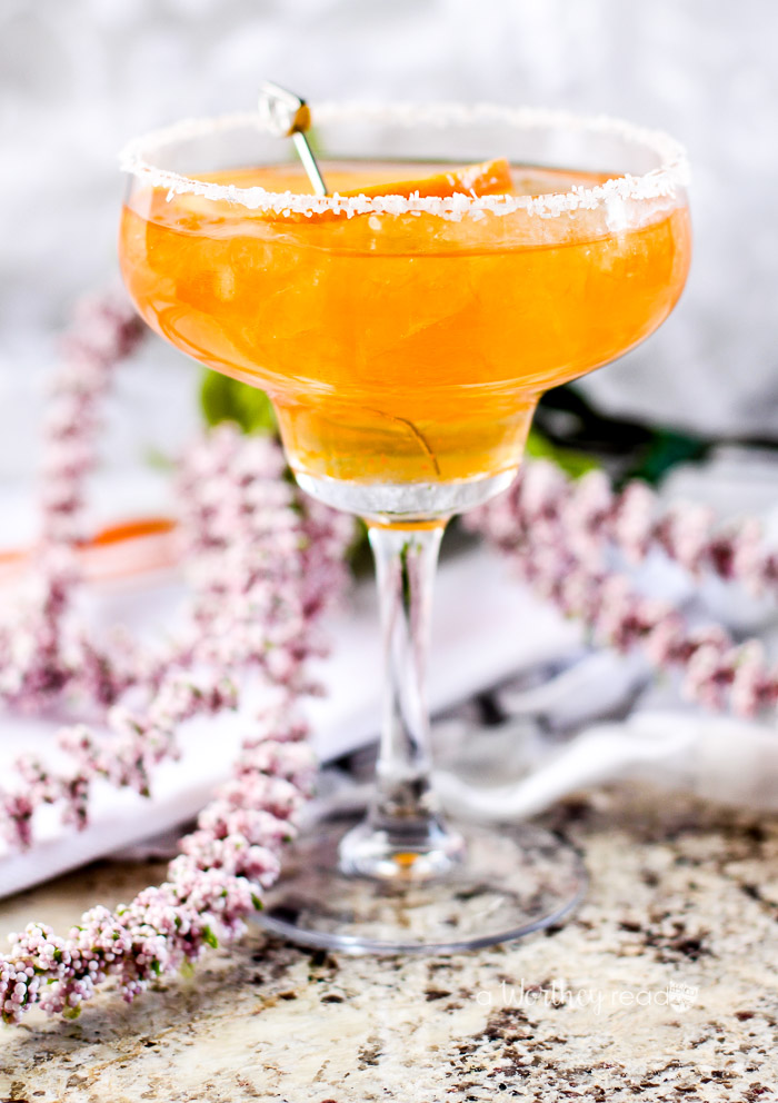 Sweet Orange Tequila Cocktail
