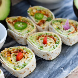 Cinco de Mayo Tex-Mex Burrito Sushi Rolls