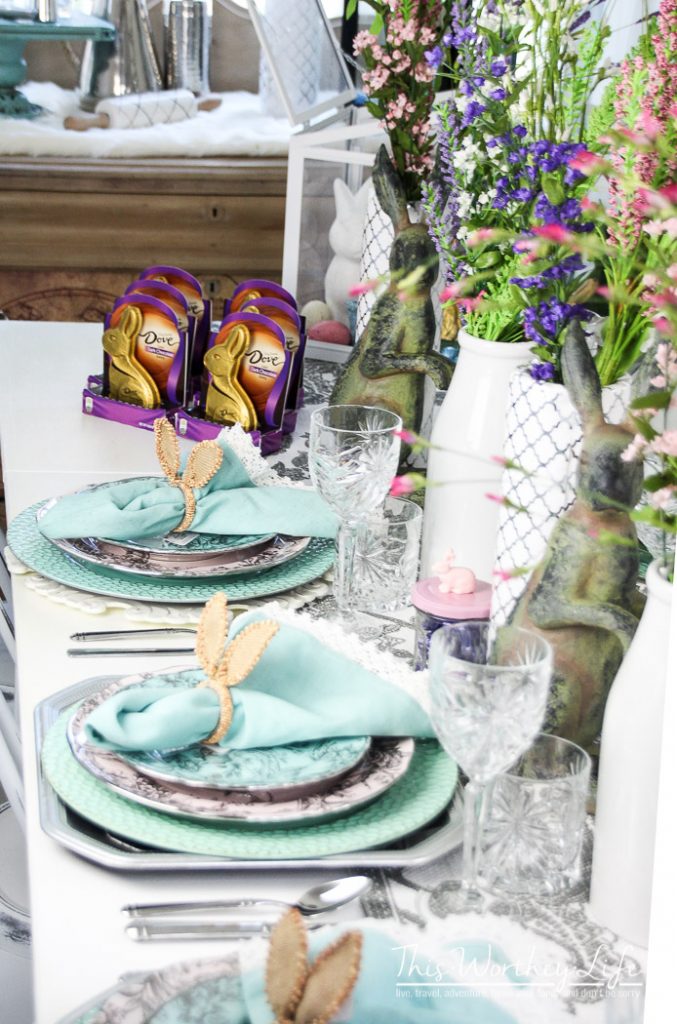 Easy Spring Tablescape Ideas