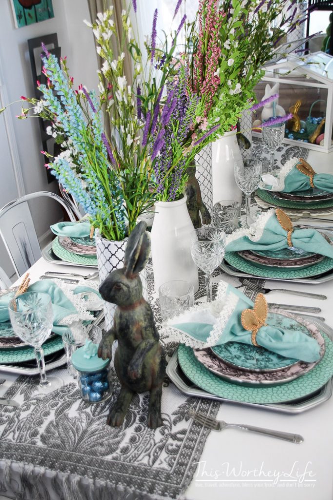 Easy Spring Tablescape Ideas