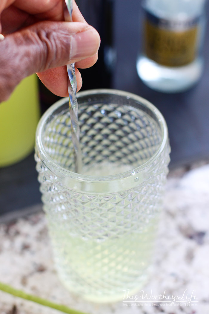 Limoncello + Lavender Frosted Cocktail This Worthey Life Food