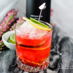 Mix a little dry ice, vodka, cherry and lime to make this summer time cocktail- Cherry Lemon-Lime Spritzer Cocktail