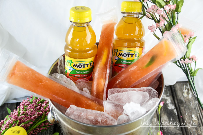 Mott's Apple Mango & Cherry Lemonade Icee Pops