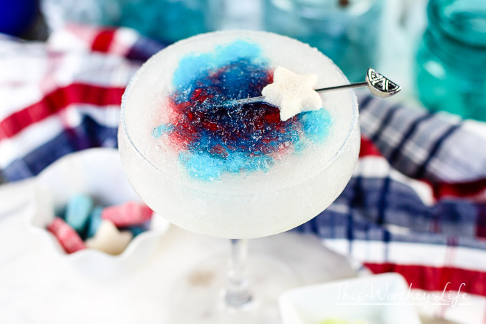 Sweet Star Spangled Vodka Margarita