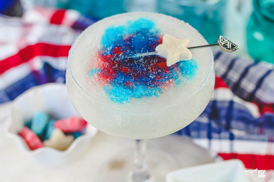 Sweet Star Spangled Vodka Margarita