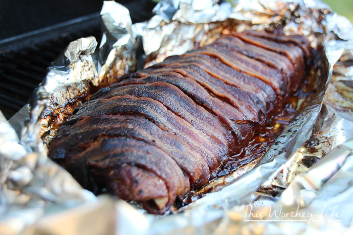 Bacon Wrapped Baby Back Ribs Grilling Recipe