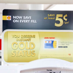 Shell Fuel Rewards Instant Gold Status program