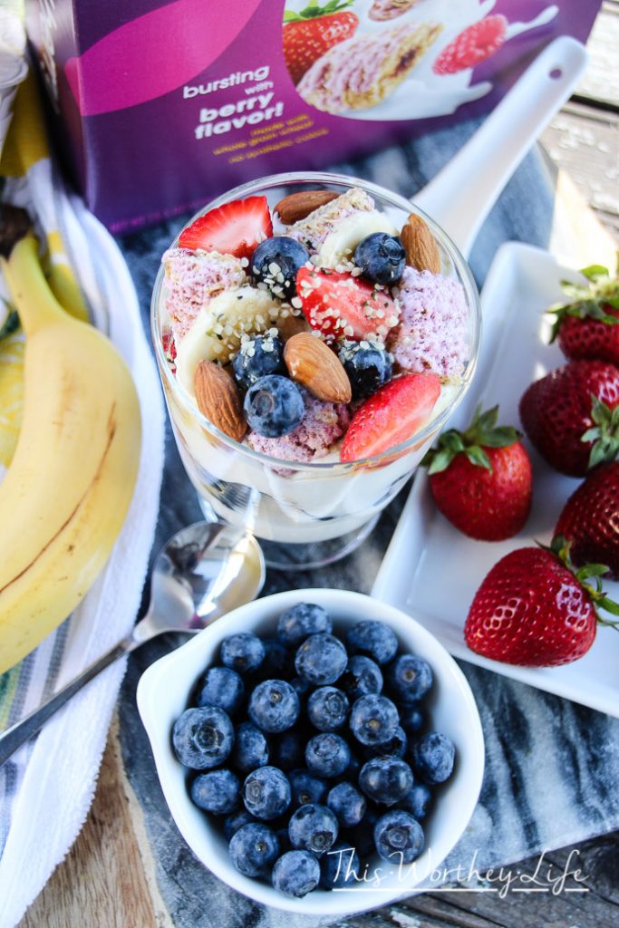Parfait Recipe Frosted Mixed Berry Shredded Wheat + Yogurt Fruit Cups