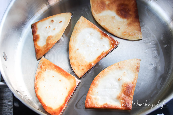 How to make homemade tortilla chips