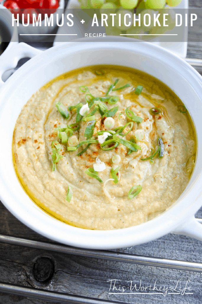 Hummus + Artichoke Dip