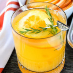 This refreshing orange tequila cocktail calls for fresh squeezed orange juice, Tequila, and a little bit of jigger. Grab the recipe for our Tequila Orange Jigger Cocktail down below. 