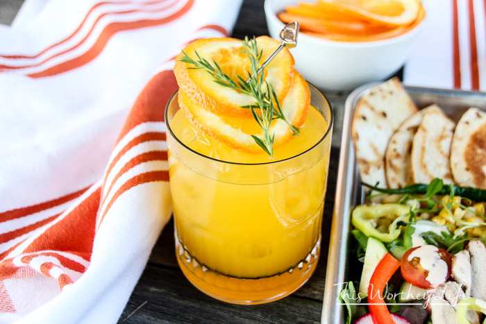 Tequila Orange Jigger Cocktail