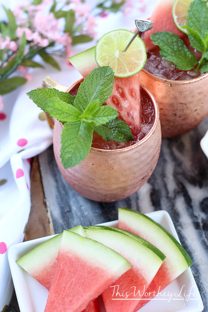 Moscow Mule Idea for summer parties