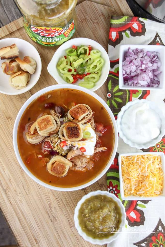 The Best Chicken Tortilla Soup